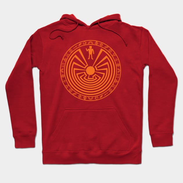 Man in the Maze Hoodie by PeregrinusCreative